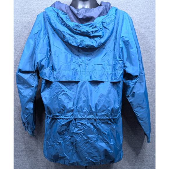 HELLY HANSEN Mens Rain Jacket - Green, Hood, Vented, Packable, Shell, Medium - Picture 4 of 5